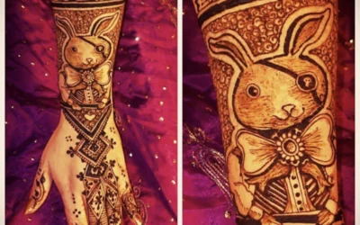 rabbit mehendi photo