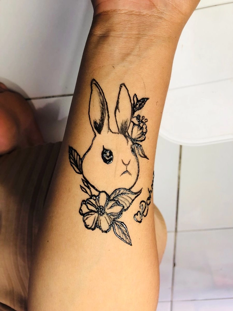 rabbit mehndi photos