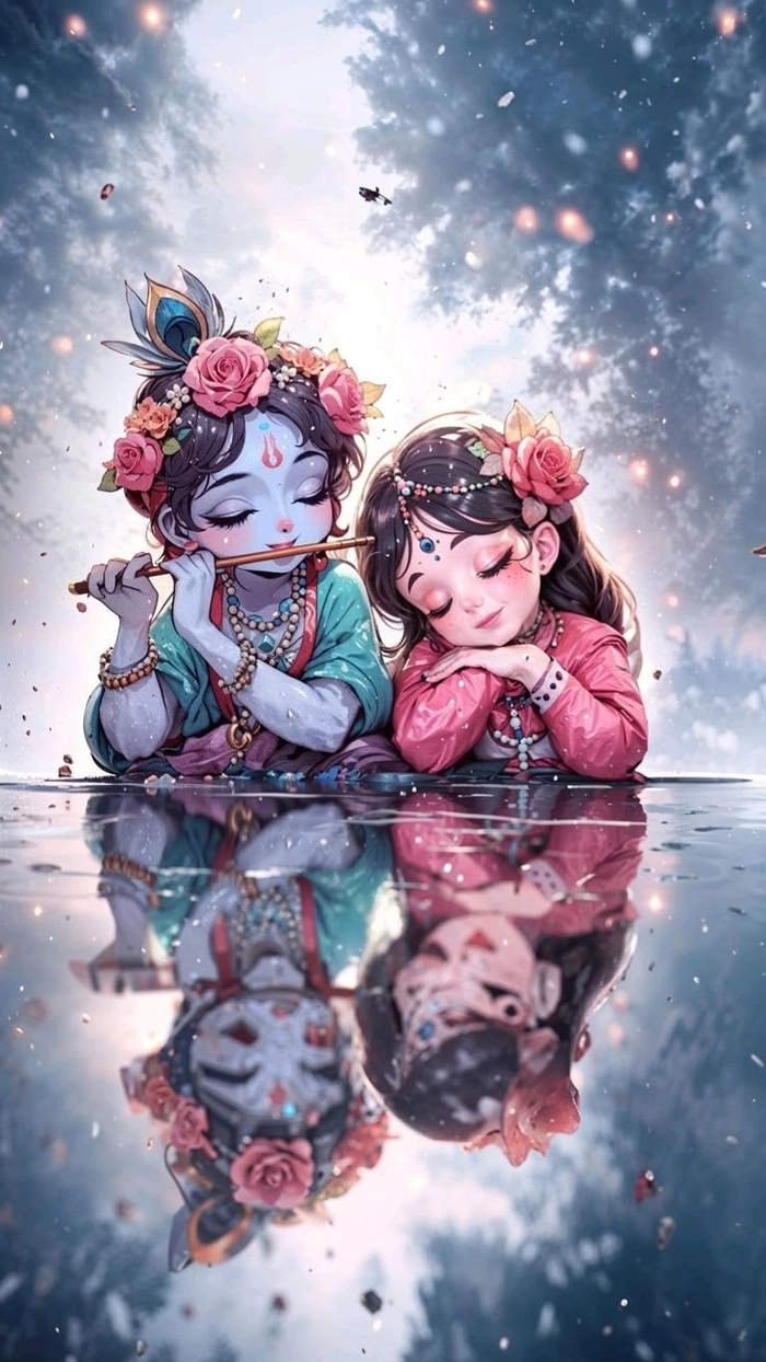 radha krishna dp