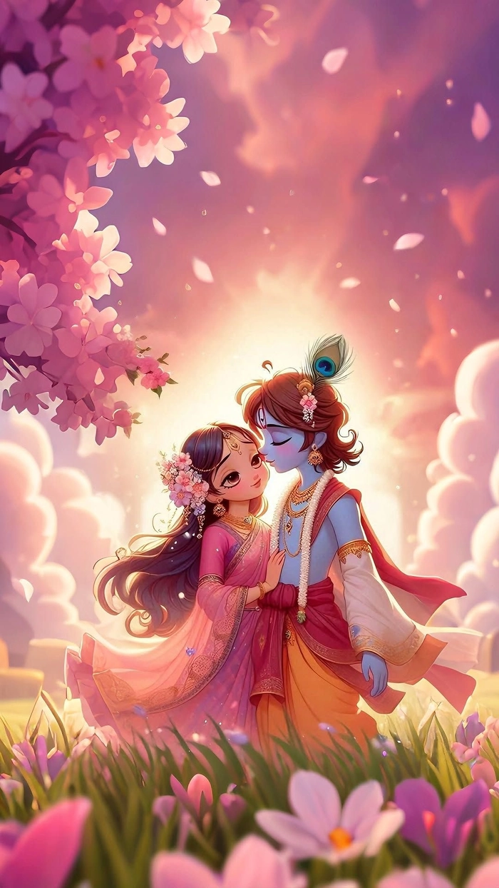 radha krishna dp download