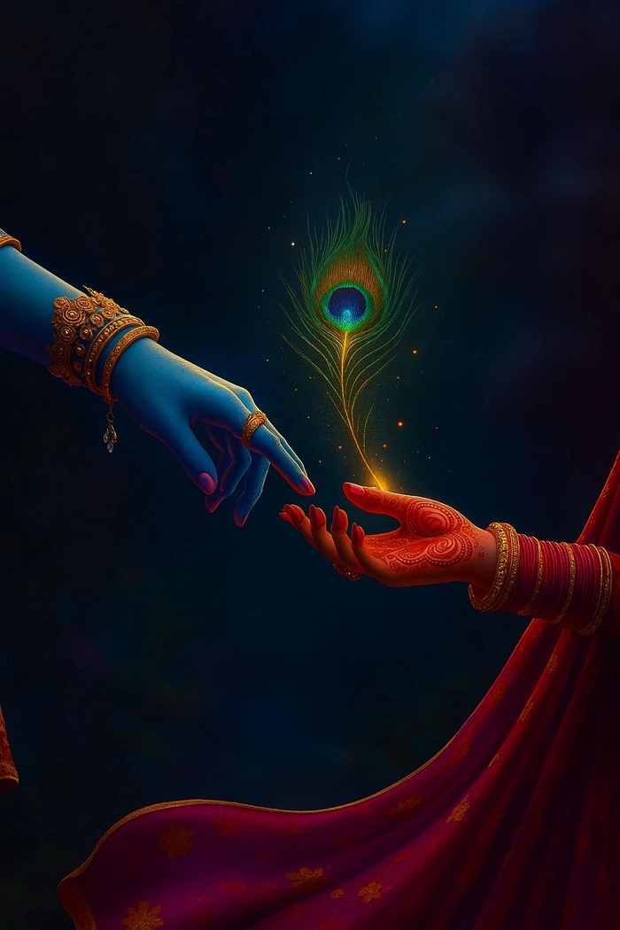 radha krishna dp hd