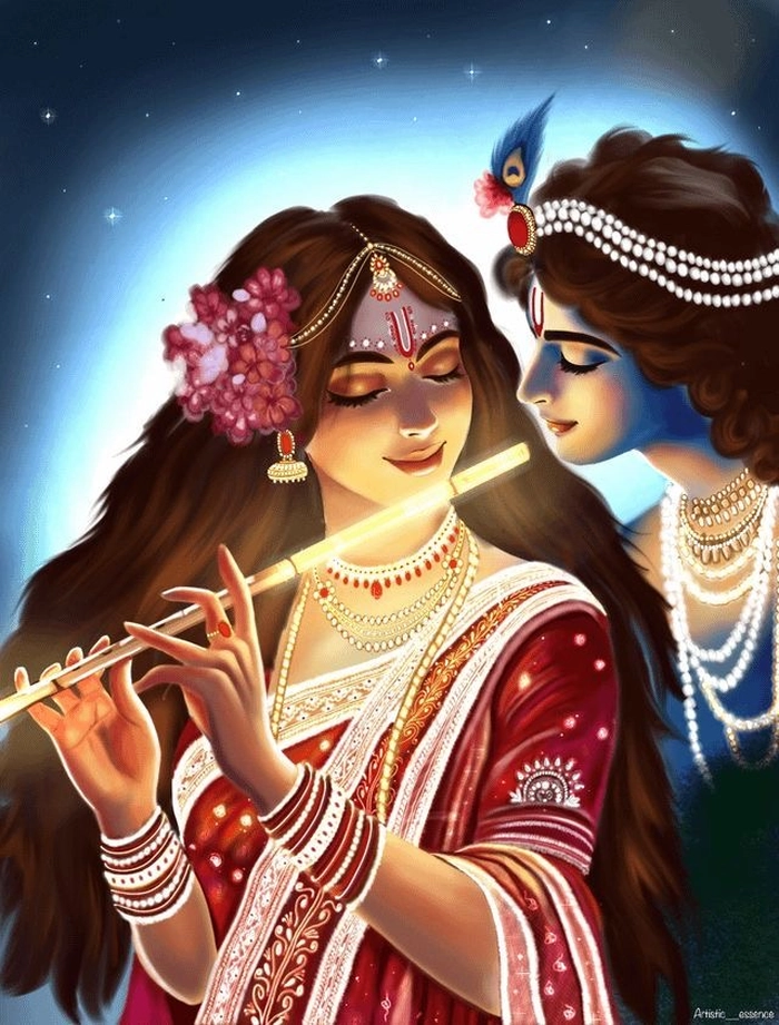 radha krishna dp photo