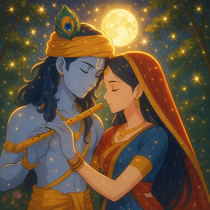 radha krishna holi dp