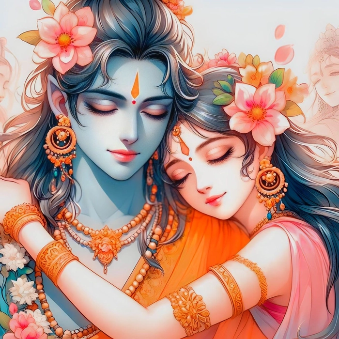 radha krishna image dp
