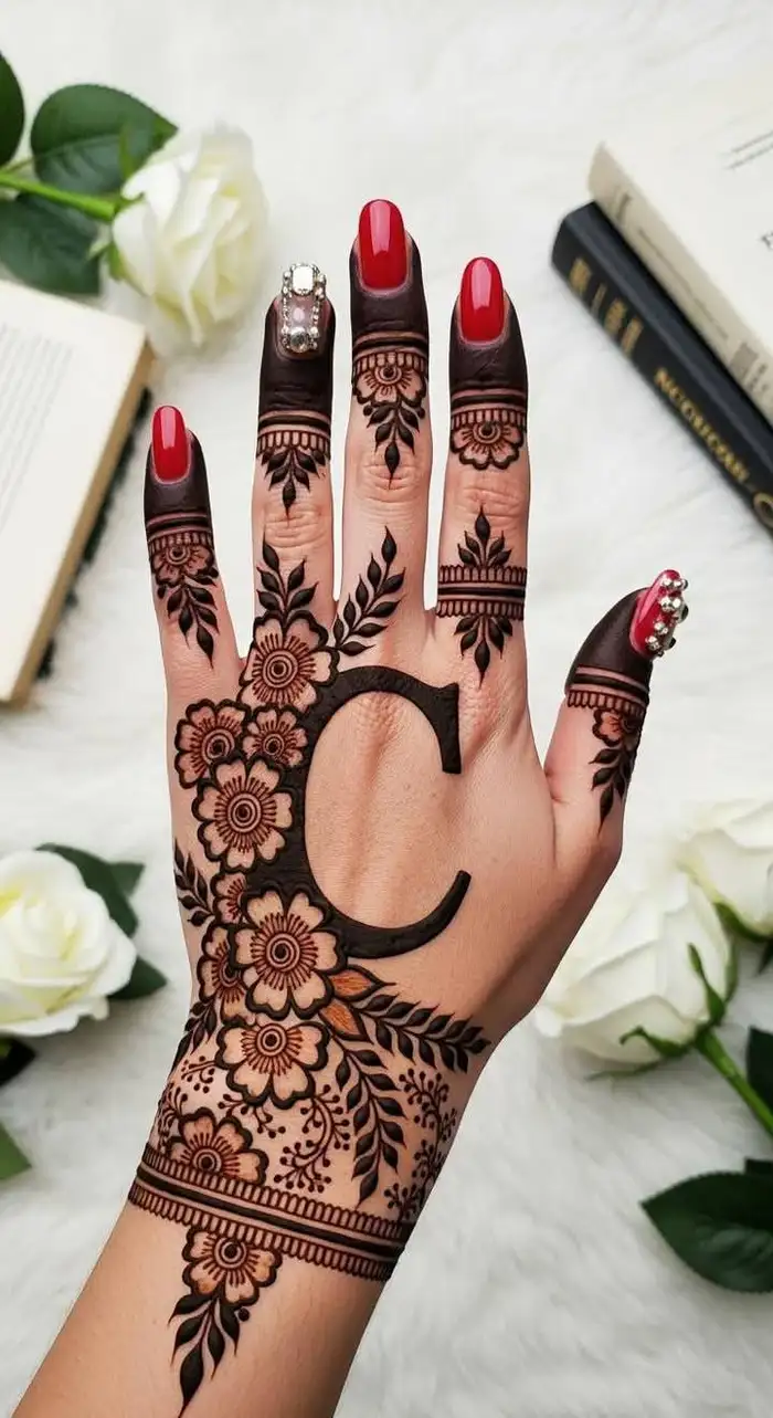rc mehndi design