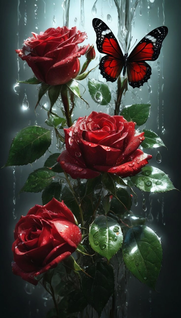 red rose flower for whatsapp dp