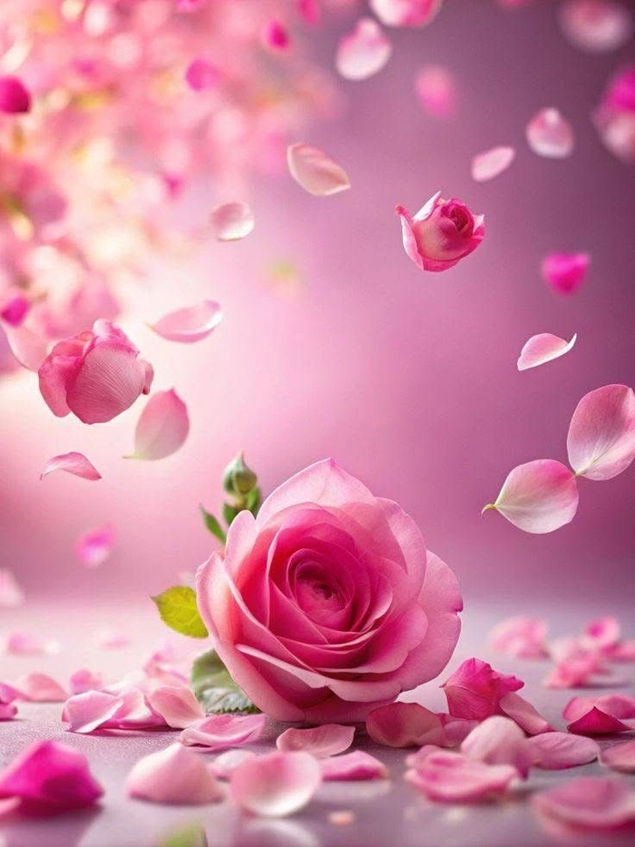 rose flowers field dp whatsapp