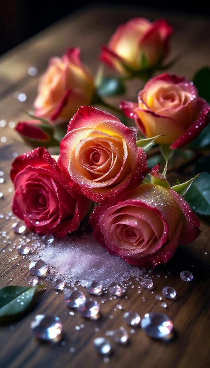 rose flowers with r s for whatsapp dp