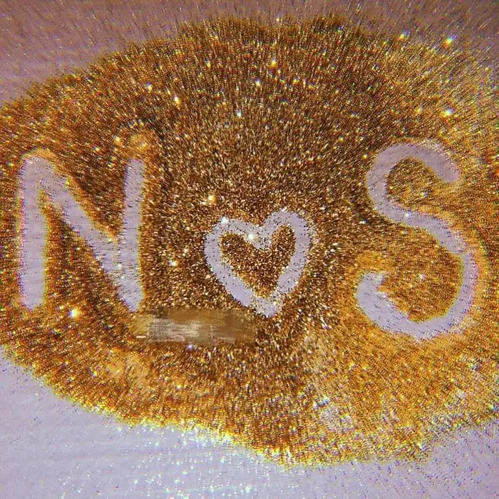 s and n letter mehndi design
