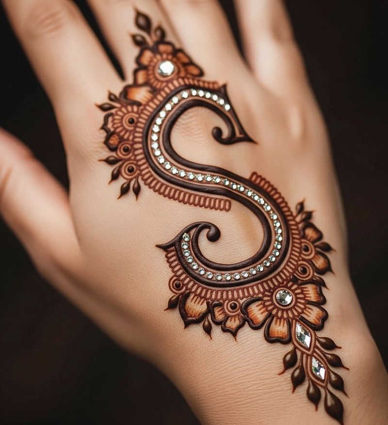 s mehndi design