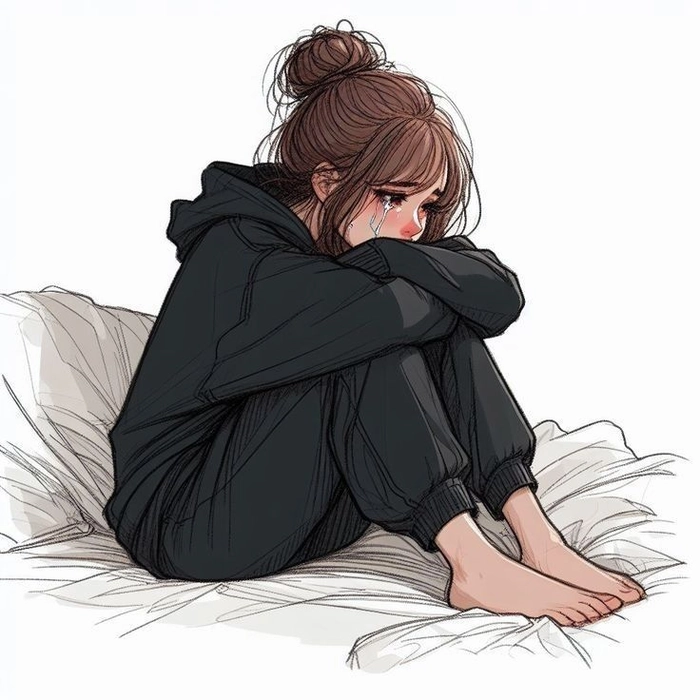 sad girl images