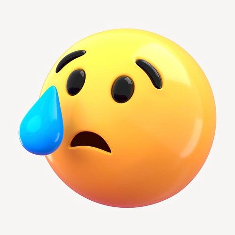 sad instagram emoji dp