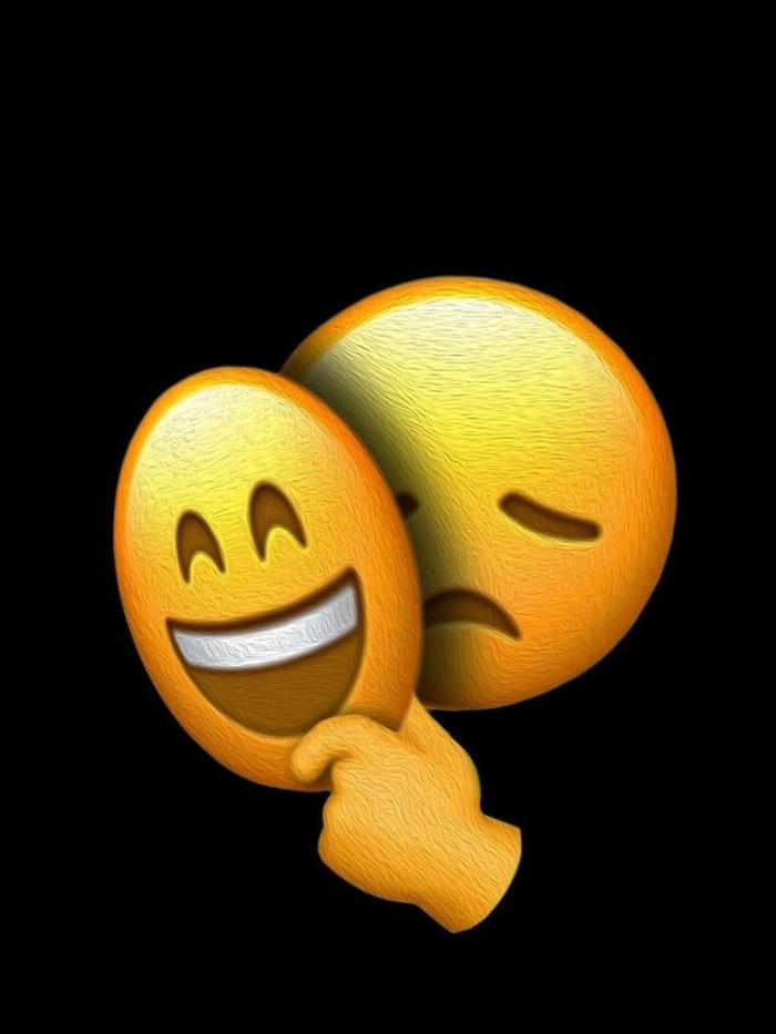 sad whatsapp dp emoji