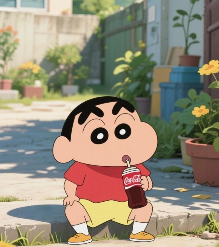 shinchan funny dp for instagram