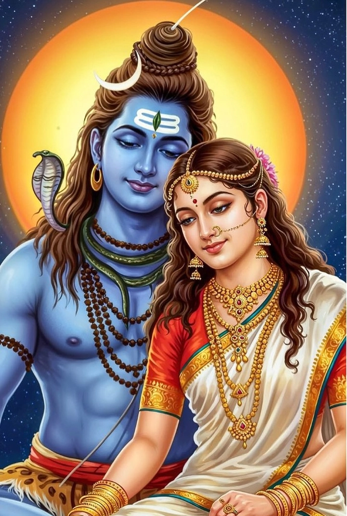 shiv parvati images for dp