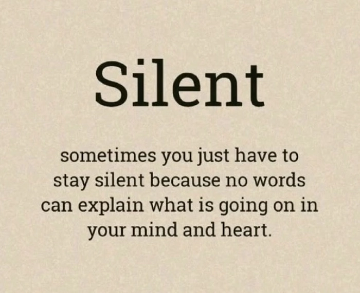 silence dp pic