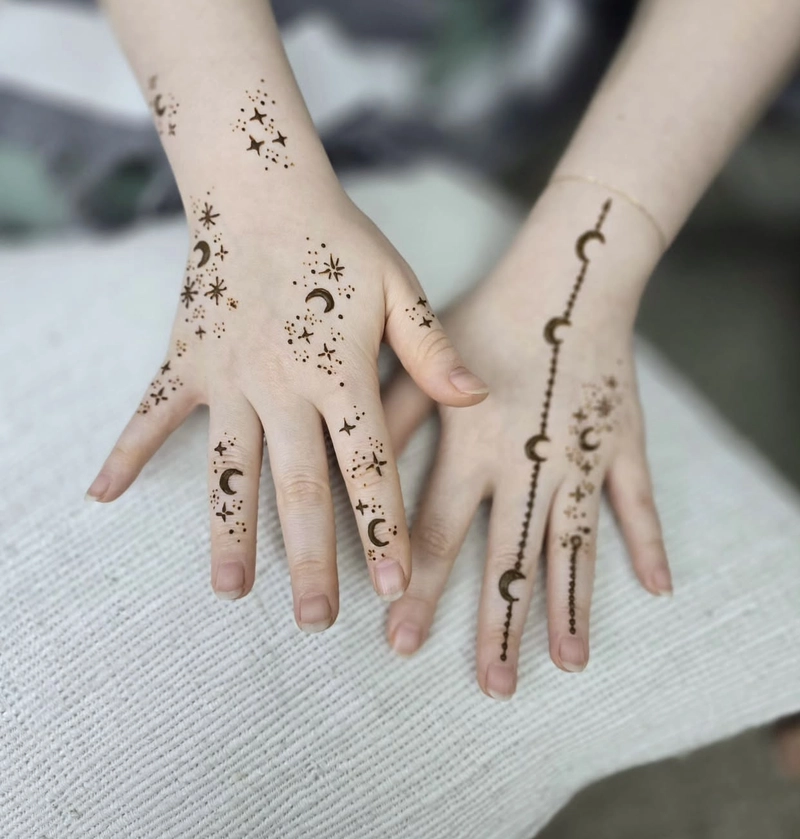 simple and easy mehndi designs for kids