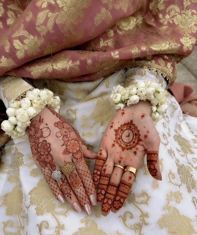 simple gol mehndi design photo simple and beautiful