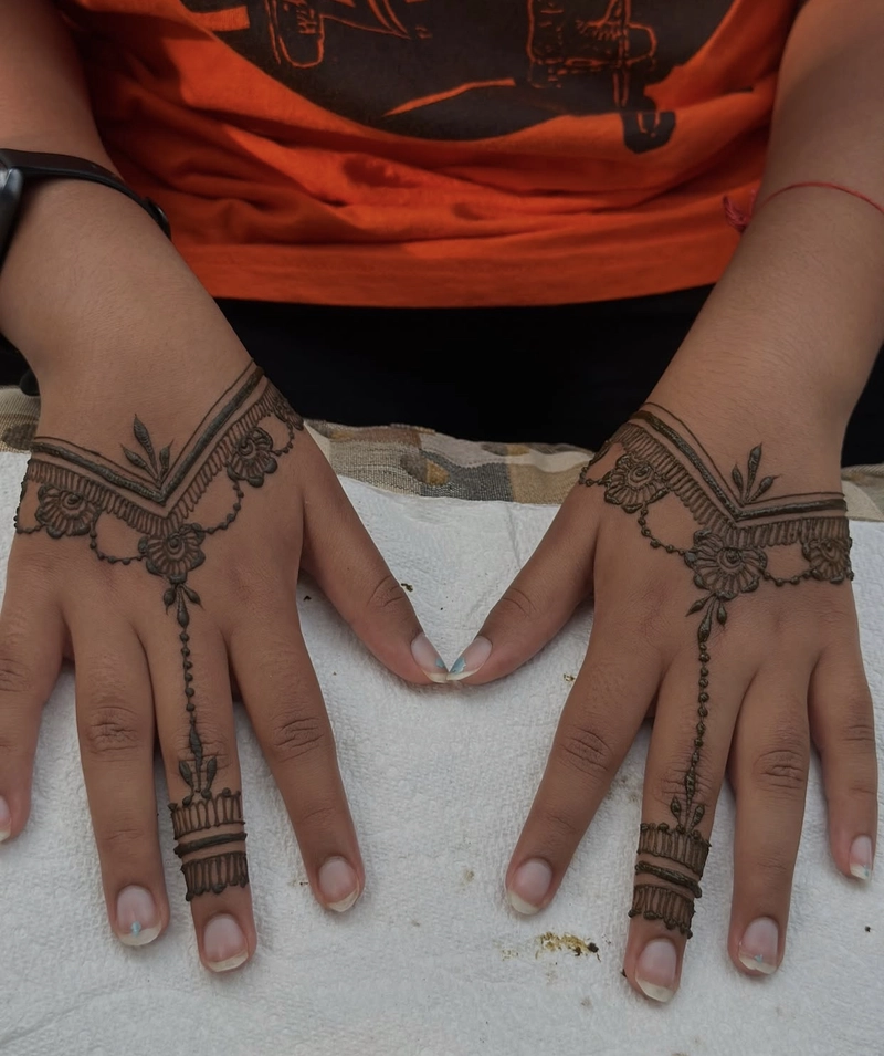 simple mehndi design 2025 simple and beautiful images