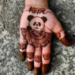 112+ Stylish Panda mehndi design simple full hand patterns