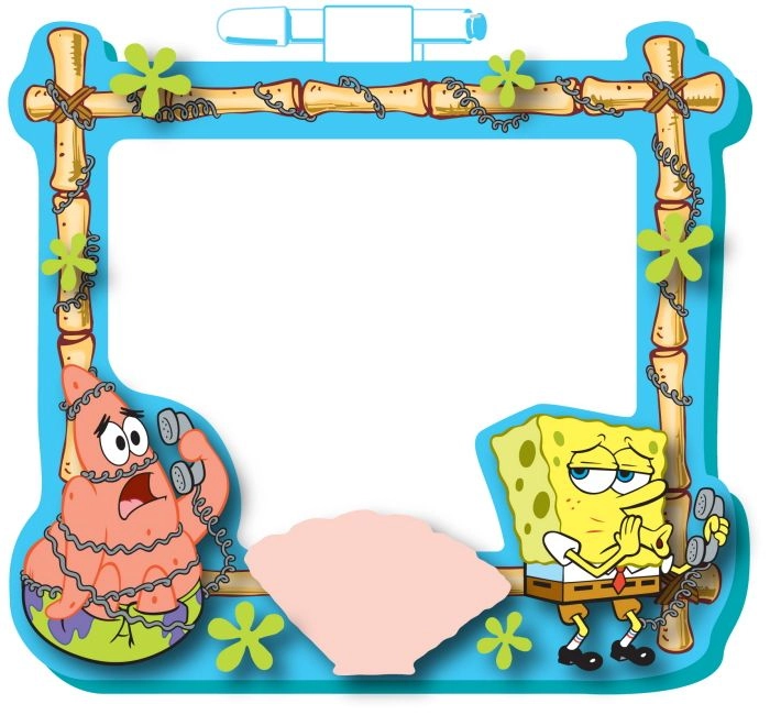spongebob photo frame