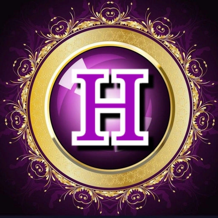 stylish h name dp