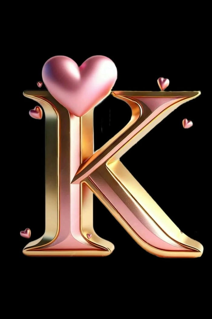 stylish k letter whatsapp dp