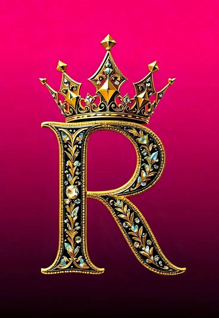 stylish r name dp