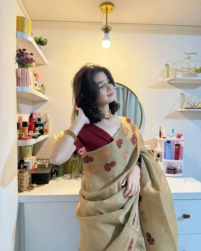 stylish saree dp