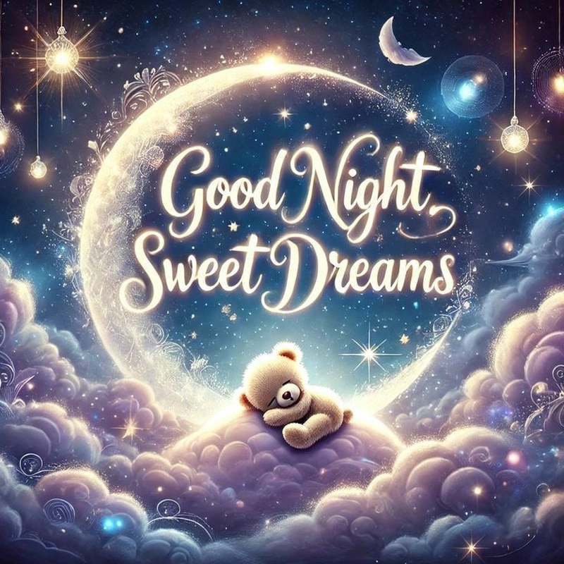 sweet cute good night images
