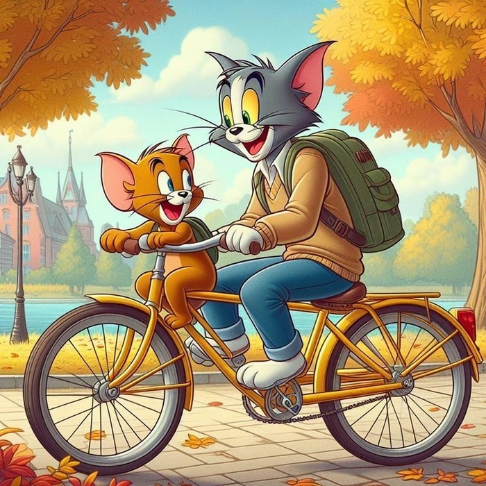 tom and jerry dp for couple