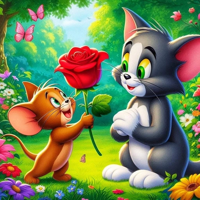 tom and jerry dp pic