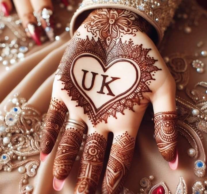u k mehndi design