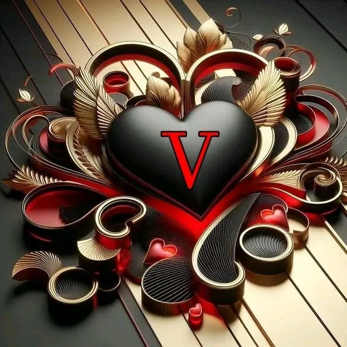 v name photo love dp