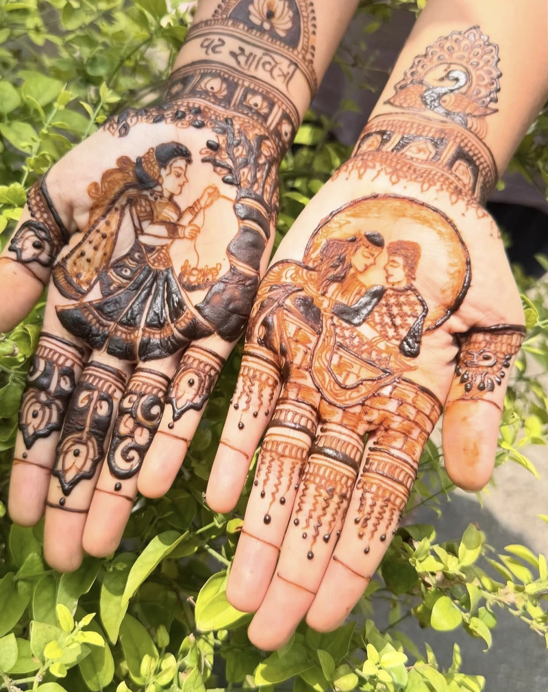 vat savitri mehndi