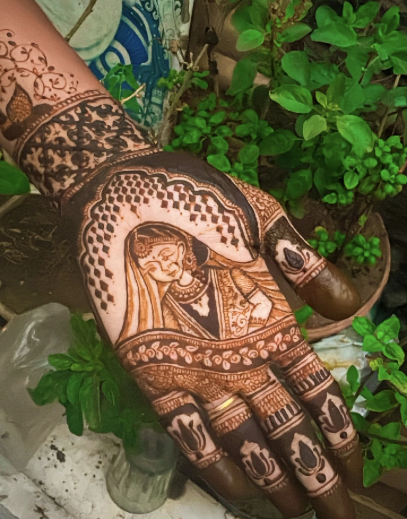 vat savitri vrat mehndi design