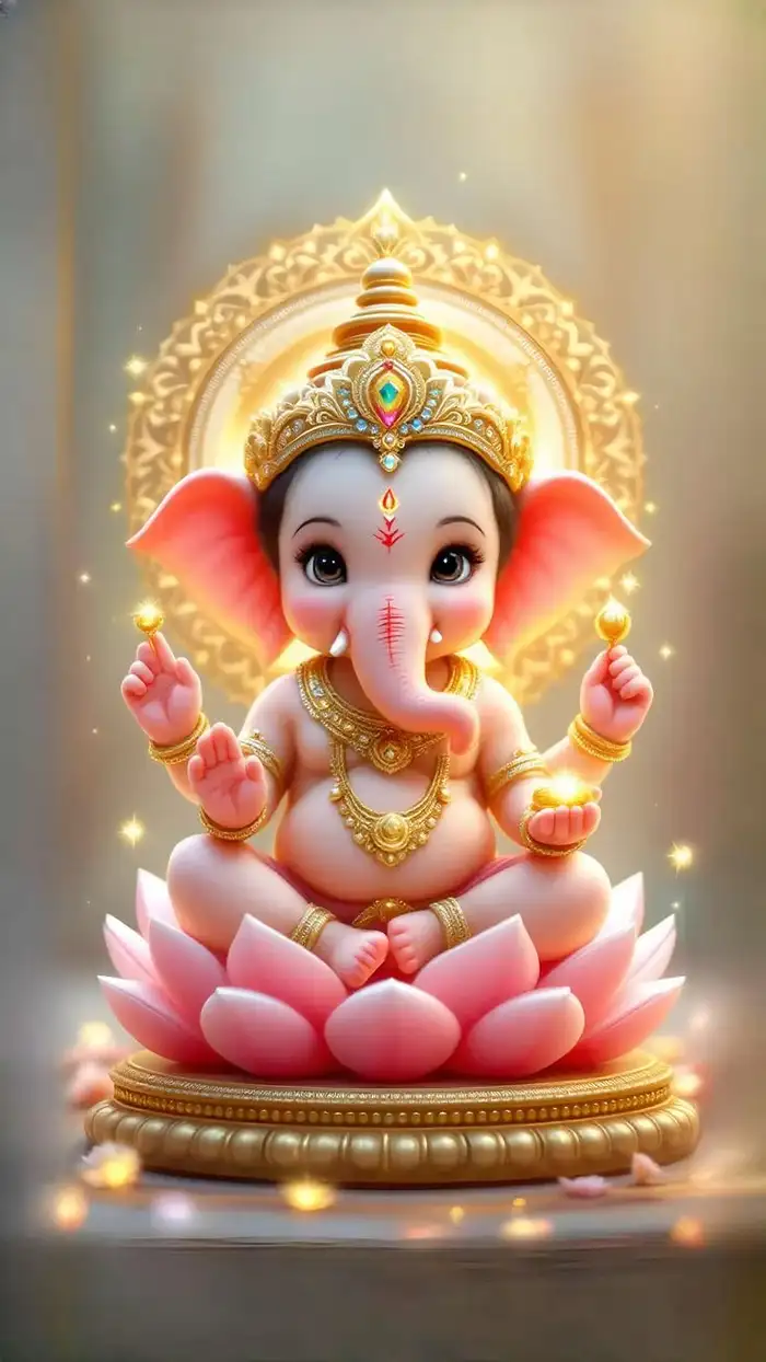 whatsapp cute ganesha dp