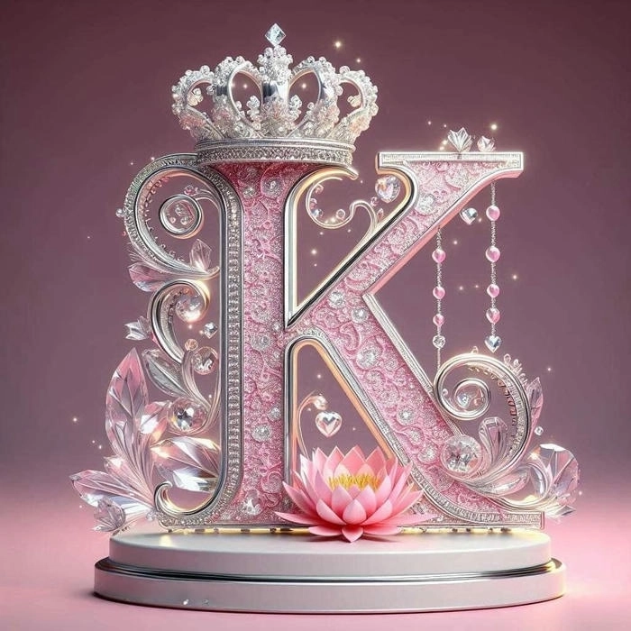 whatsapp k letter dp