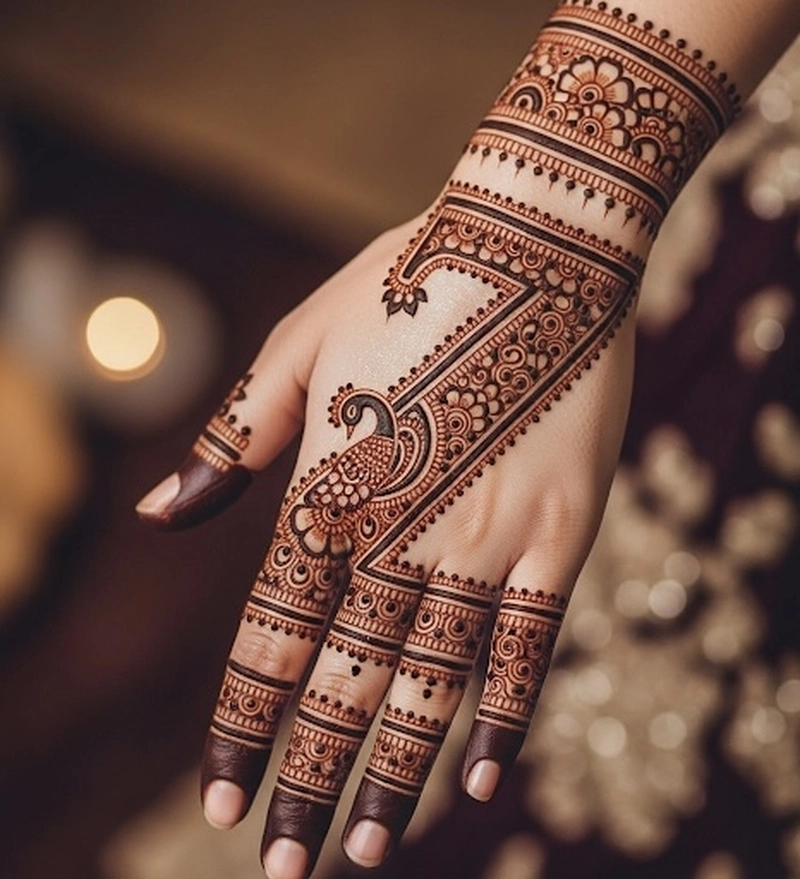 z mehndi design for brides