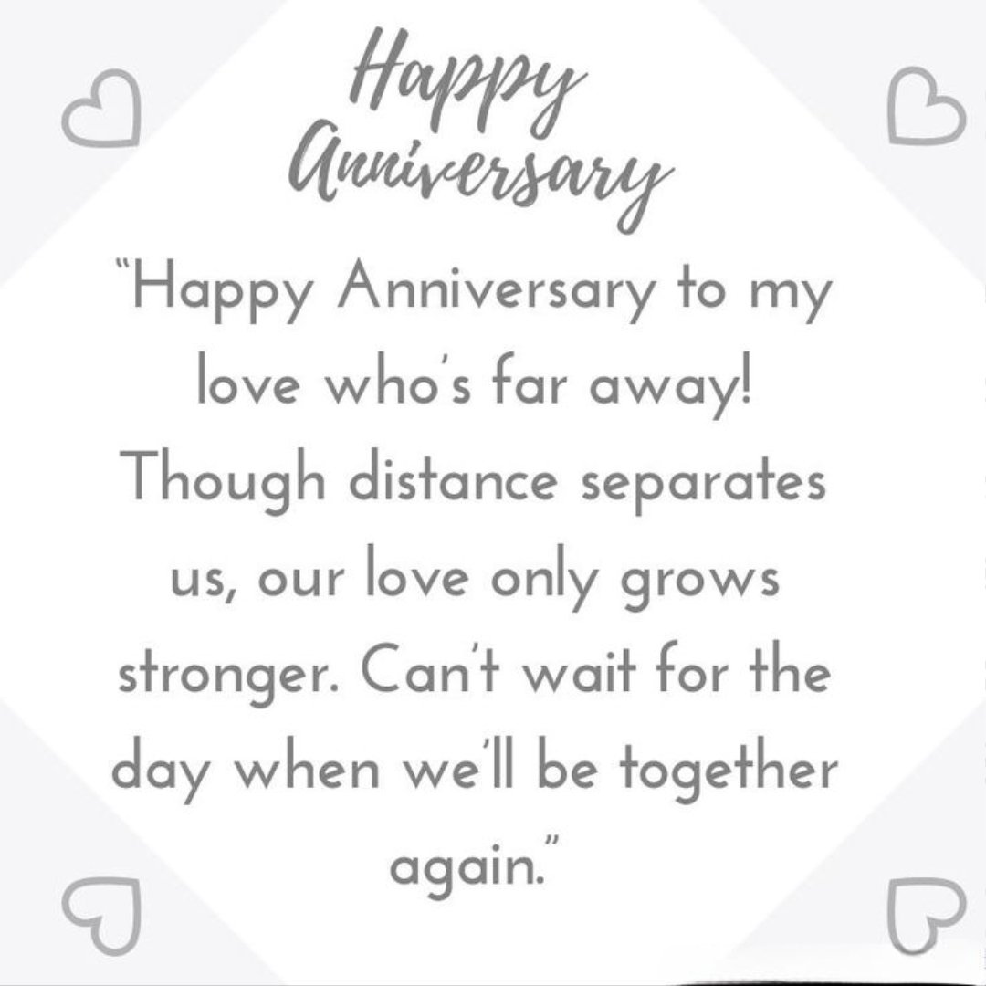 1st love anniversary wishes for boyfriend long distance