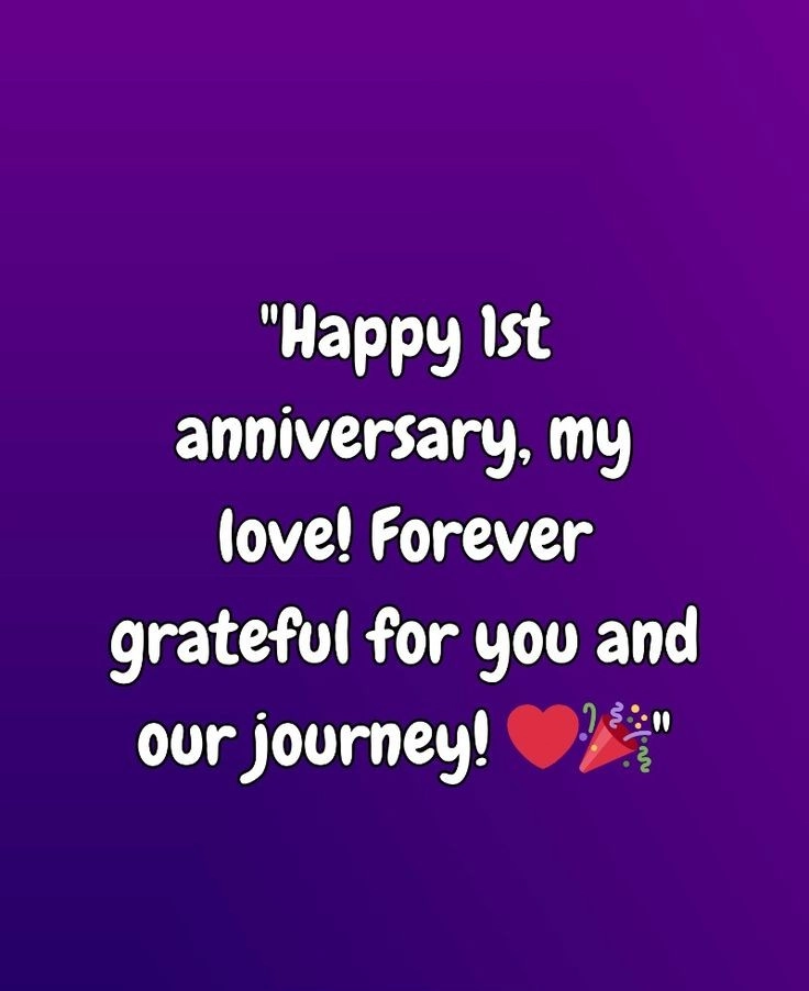 1st love anniversary wishes for girlfriend in english