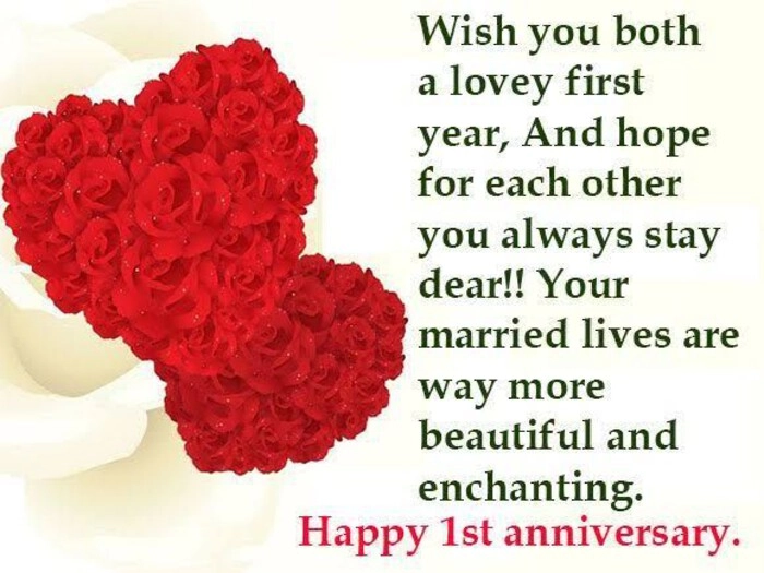 1st year anniversary wishes for gf