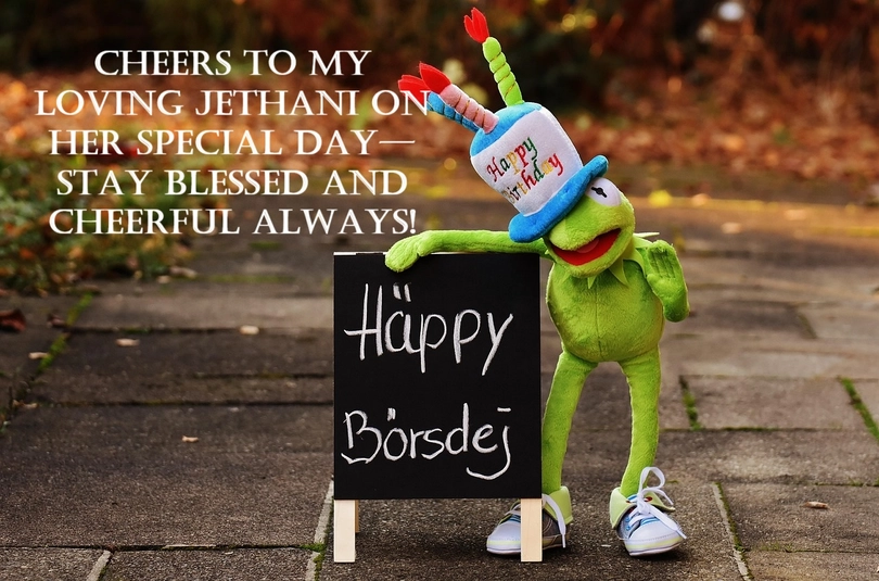 Birthday wishes Jethani