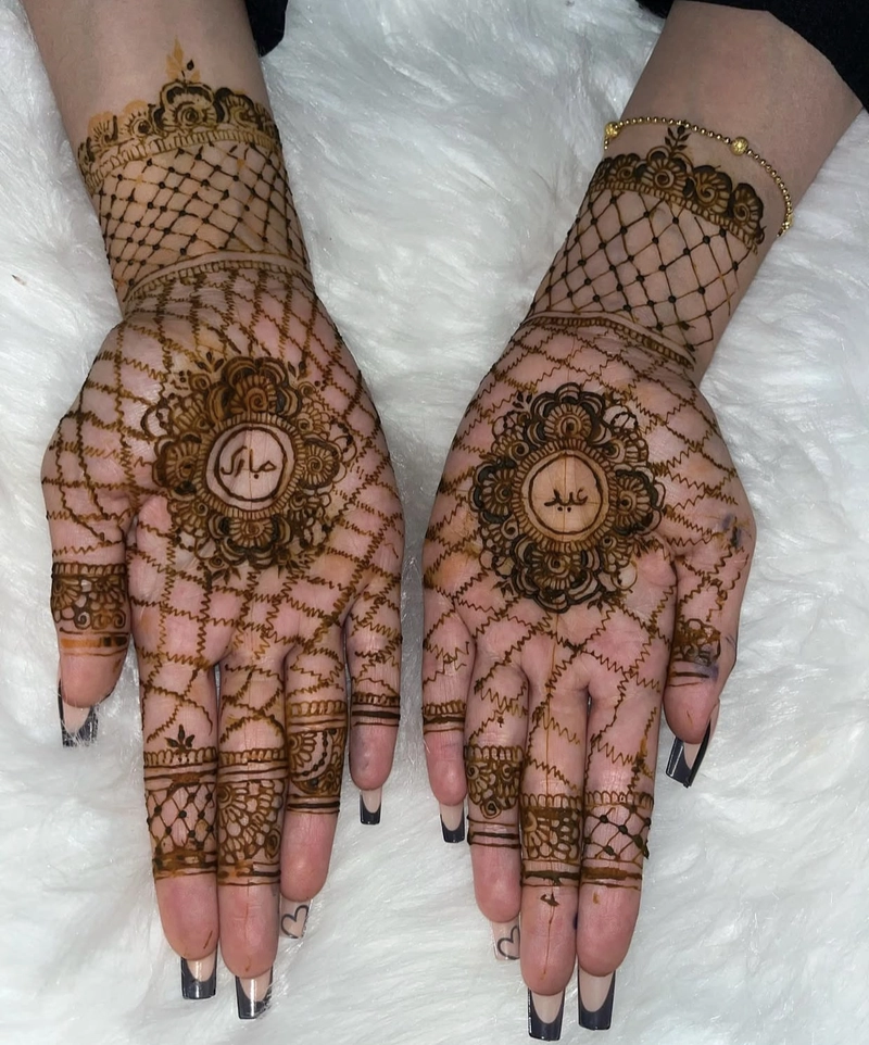 arabic pakistani mehndi design