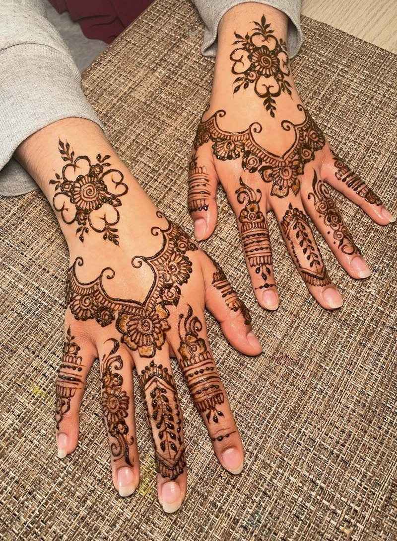 bakra eid mehndi design simple