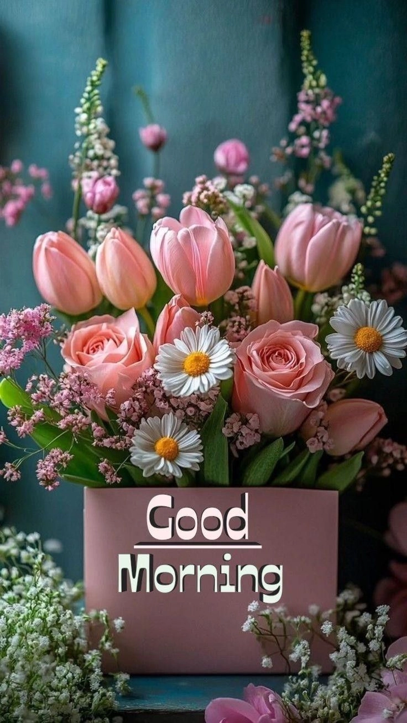 beautiful flowers good morning bouquet images