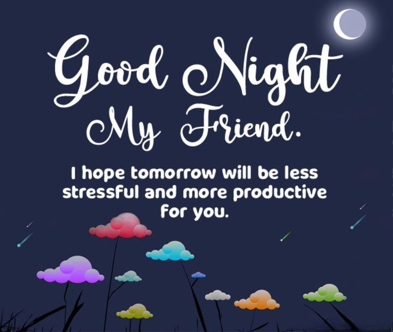 beautiful good night images for friends