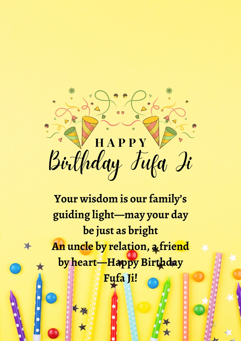 birthday quotes for fufa ji
