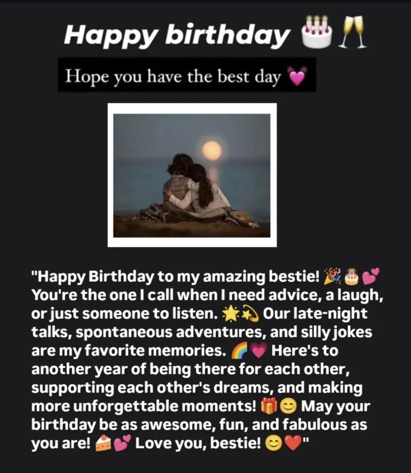 birthday wishes for female best friend long paragraph