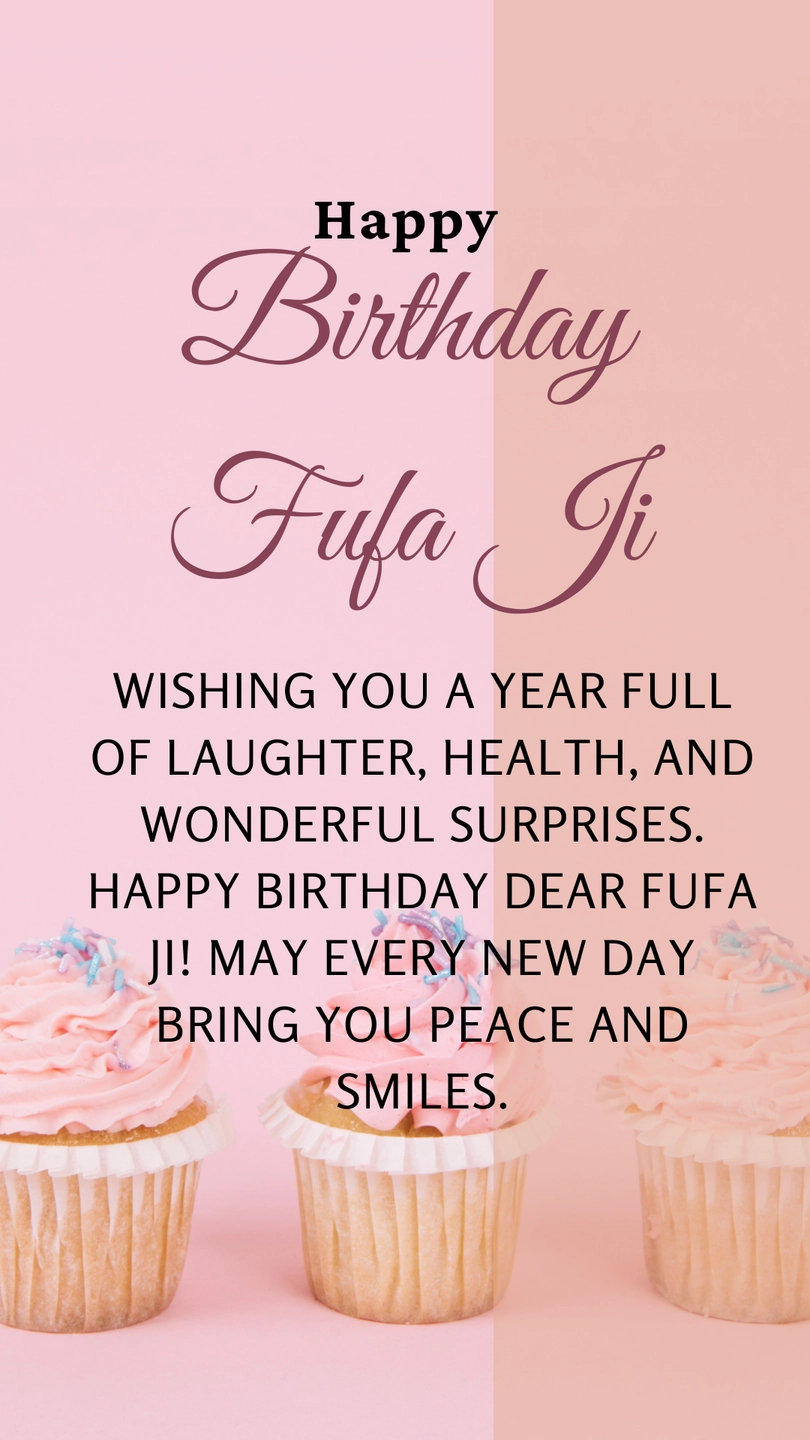 birthday wishes for fufa ji